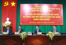 Viện Nghiên cứu hạt nhân sẽ là “trung tâm đào tạo, thực hành, nghiên cứu ứng dụng và đổi mới sáng tạo quốc gia về lĩnh vực năng lượng nguyên tử”