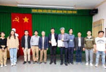Đoàn Giáo sư Hàn Quốc đến thăm và làm việc tại Viện Nghiên cứu hạt nhân
