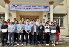 The follow-up training course on Environmental radioactivity monitoring: Enhancing the capacity to deal with environmental challenges